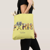 Tote Bag J'aime Paris avec un décor urbain  トートバッグ (クローズアップ)