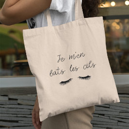 Tote bag Je m'en bats les cils トートバッグ