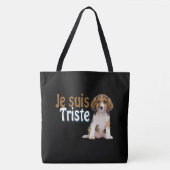 Tote Bag Je suis triste トートバッグ (正面)