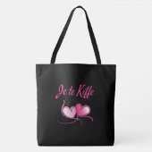 Tote Bag Je te kiffe トートバッグ (正面)