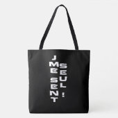 Tote Bag Jme sent seul! トートバッグ (正面)