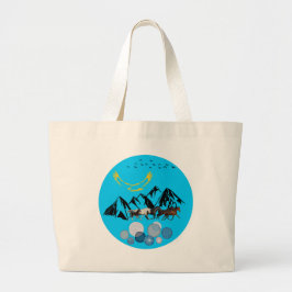 Tote Bag Kazakhstan  ラージトートバッグ