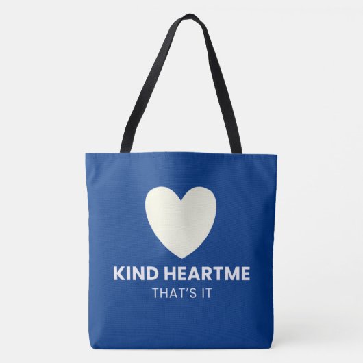 Tote Bag Kind heart That’s it. トートバッグ (正面)