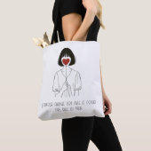 Tote bag “L’Amour Aveugle” トートバッグ (クローズアップ)