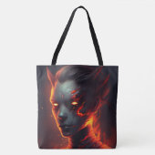 Tote Bag L'Enfer en Flammes トートバッグ (正面)