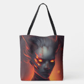 Tote Bag L'Enfer en Flammes トートバッグ (裏面)