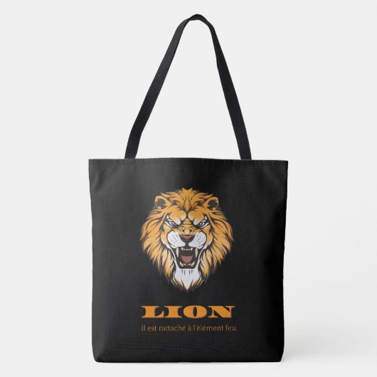 Tote Bag Lion トートバッグ (正面)