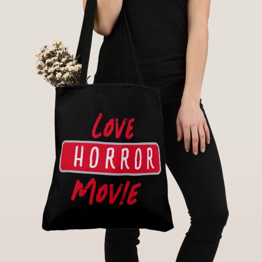 Tote Bag love horror movie トートバッグ (クローズアップ)