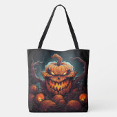 Tote Bag Mad Pumpkin トートバッグ (裏面)