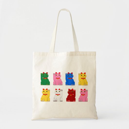 tote bag maneki neko トートバッグ (正面)