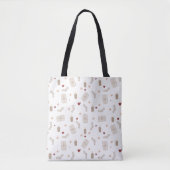 Tote Bag (Medium) - Christmas Pattern トートバッグ (正面)