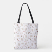 Tote Bag (Medium) - Christmas Pattern トートバッグ (裏面)
