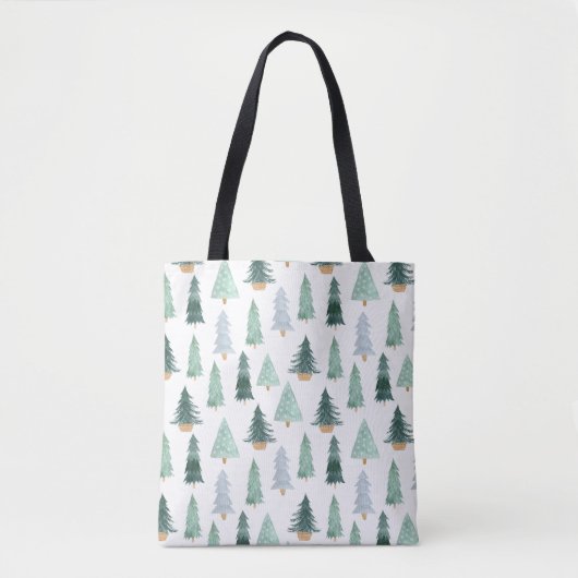 Tote Bag (Medium) - Christmas Pattern  トートバッグ (正面)
