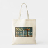 Tote Bag- Mindful Living. トートバッグ (裏面)