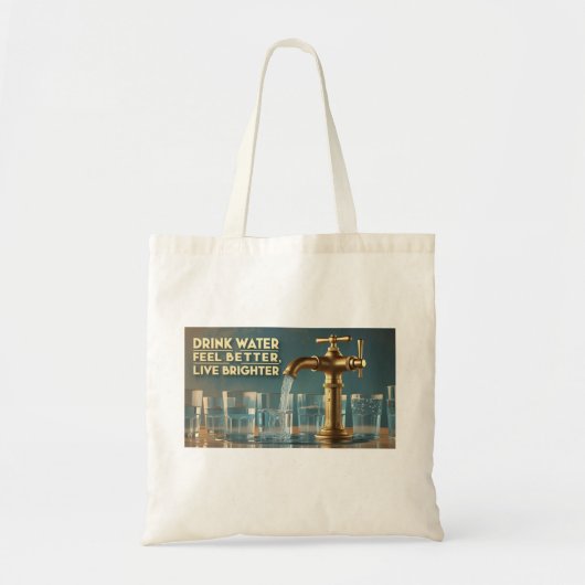 Tote Bag- Mindful Living. トートバッグ (正面)