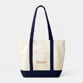 Tote Bag - Navy Straps トートバッグ (正面)