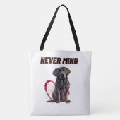 Tote Bag Never mind トートバッグ (正面)