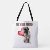 Tote Bag Never mind トートバッグ (正面)