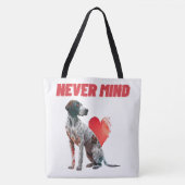 Tote Bag Never mind トートバッグ (正面)