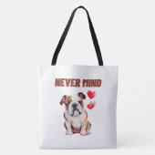 Tote Bag Never mind トートバッグ (正面)