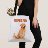 Tote Bag Never mind トートバッグ (クローズアップ)