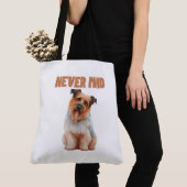 Tote Bag Never mind トートバッグ (クローズアップ)