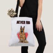 Tote Bag Never mind トートバッグ (クローズアップ)