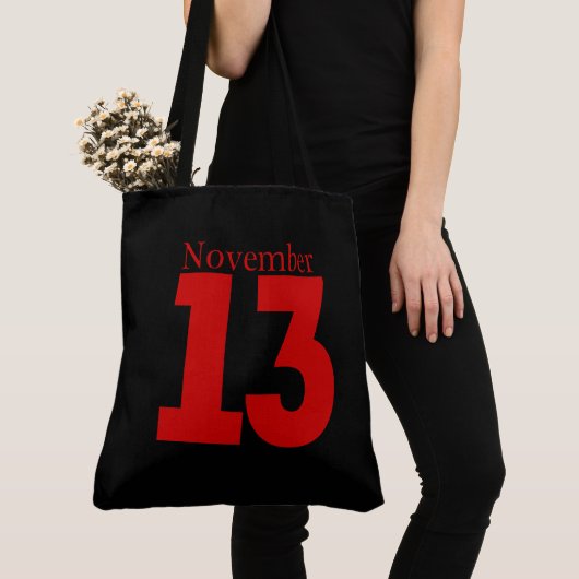 Tote Bag November 13 トートバッグ (クローズアップ)