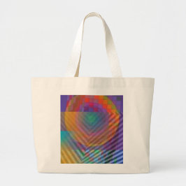 Tote bag original abstract design ラージトートバッグ