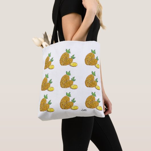 Tote Bag : Pineapples  トートバッグ (クローズアップ)