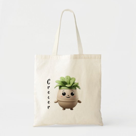 Tote Bag Pipo Crecer – Ilustración Positiva トートバッグ (正面)