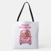 Tote Bag Please follow me  トートバッグ (正面)