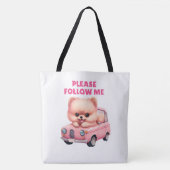 Tote Bag Please follow me  トートバッグ (正面)