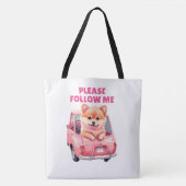 Tote Bag Please follow me  トートバッグ (正面)