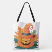 Tote Bag Pumpkin Halloween Séris 7 トートバッグ (裏面)