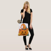 Tote Bag Pumpkin Halloween Séris 7 トートバッグ (モデル)
