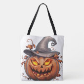 Tote Bag Pumpkin Halloween Séris 7 03 トートバッグ (裏面)