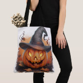 Tote Bag Pumpkin Halloween Séris 7 04 トートバッグ (クローズアップ)