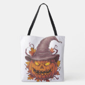 Tote Bag Pumpkin Halloween Séris 7 05 トートバッグ (裏面)