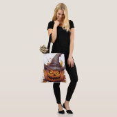 Tote Bag Pumpkin Halloween Séris 7 05 トートバッグ (モデル)