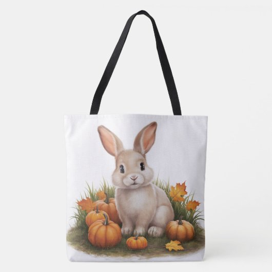 Tote Bag Pumpkin Halloween Séris 7 07 トートバッグ (正面)