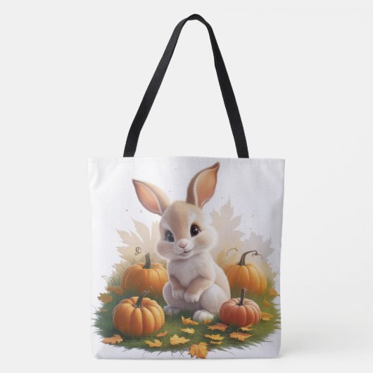 Tote Bag Pumpkin Halloween Séris 7 08 トートバッグ (正面)