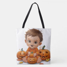 Tote Bag Pumpkin Halloween Séris 7 09 トートバッグ