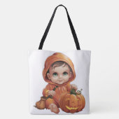 Tote Bag Pumpkin Halloween Séris 7 11 トートバッグ (裏面)