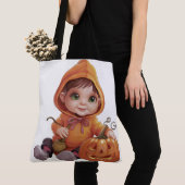 Tote Bag Pumpkin Halloween Séris 7 11 トートバッグ (クローズアップ)