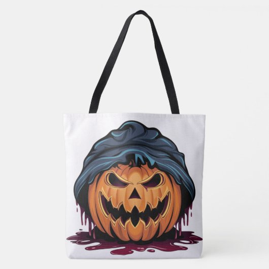 Tote Bag Pumpkin Halloween Séris 7 13 トートバッグ (正面)