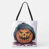 Tote Bag Pumpkin Halloween Séris 7 13 トートバッグ (裏面)