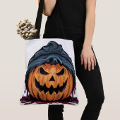 Tote Bag Pumpkin Halloween Séris 7 13 トートバッグ (クローズアップ)