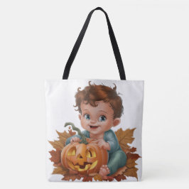 Tote Bag Pumpkin Halloween Séris 7 17 トートバッグ