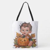 Tote Bag Pumpkin Halloween Séris 7 18 トートバッグ (裏面)